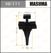������ ��������� 50�� Masuma KE-111 KE111 ����
