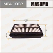 ������ ��������� Suzuki Aerio Liana Masuma MFA-1092 MFA1092 ����