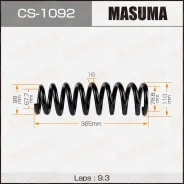 ������� �������� Toyota LAND Cruiser Prado Masuma CS-1092 CS1092 ����