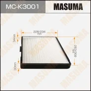������ ������ Hyundai Coupe II Elantra III Masuma MC-K3001 MCK3001 ����