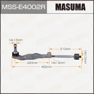 ���� ������� BMW X1 Masuma MSS-E4002R MSSE4002R ����