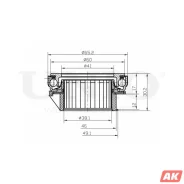 ��������� �������� UNIO CLT-30007 CLT30007 ����