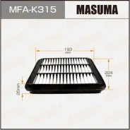 ������ ��������� Chevrolet Spark Masuma MFA-K315 MFAK315 ����