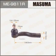 ���������� ������� ���� Toyota Avensis Verso Ipsum Masuma ME-9811R ME9811R ����