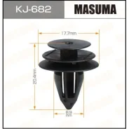 ������ ��������� 50�� Mitsubishi Delica Diama 50�� Masuma KJ-682 KJ682 ����