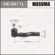 ���������� ������� ���� Toyota Avensis Verso Ipsum Masuma ME-9811L ME9811L ����