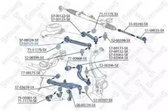 ����� �������� ������� ������ �������� AUDI A6 [C6] (2005) [178Stellox5700125SX] 5700125SX ����