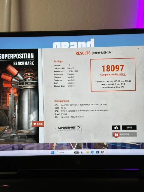 Acer Predator Helios 16. 16", 4,7����, ��� 16 ��, ���� 512���, WiFi: 1, Bluetooth: 1, ����������� �� 4��. ����