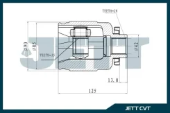 ���� ���������� ������ 49605-2BA10/V40-4063 JETT V404063 ����