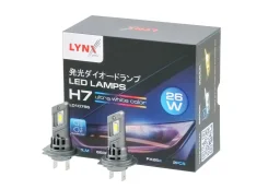 ����� ������������ (2 ��. ) (LED H7 26W 12V PX26d 2600lm 6500K) LYNXauto [LD10755] LD10755 ����
