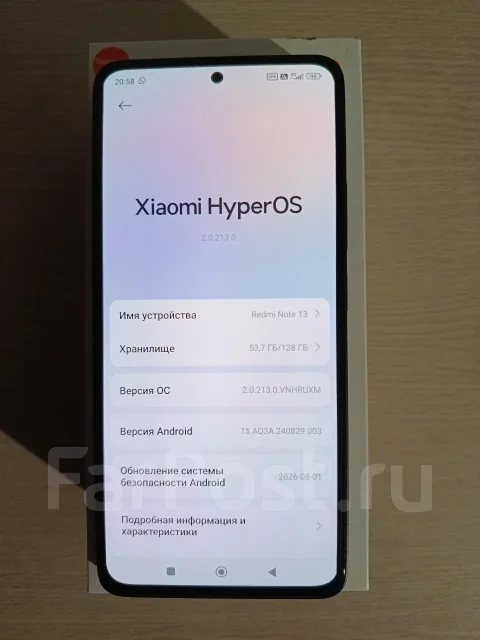 Xiaomi Redmi Note 13. �/�, 128 ��, ������, 3G, 4G LTE, Dual-SIM, NFC, ������� ������� ����