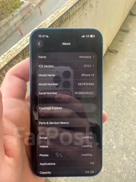 Apple iPhone 13. �/�, 128 ��, �����, 3G, 4G LTE, 5G, NFC, eSIM, ������������ ������� ����