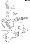 ������ ���������� ������� AUDI A4 (B6, 8EC, 8H7, 8HE) 00-07 06C133837L ����