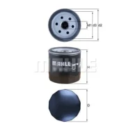 ������ �������� (A3, Q3, Octavia3, Golf7, Jetta6) Mahle OC1196 ������ 04E115561H(B) OC1196 ����
