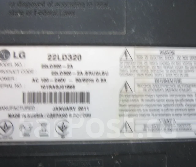 LG 22LD320. LED ����