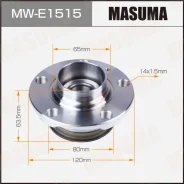 ������� ������ Masuma, � ABS, ������, ��� Skoda Fabia, ���. MW-E1515 MWE1515 ����