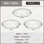 ������� ��������� �������� Toyota Auris Corolla Masuma MS-1904 MS1904 ����