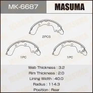 ������� ��������� ���������� Mitsubishi Aspire CHA Masuma MK-6687 MK6687 ����