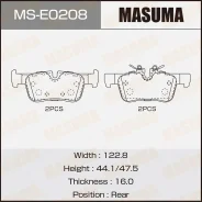 ������� ��������� �������� BMW 1-Series 2-Series X Masuma MS-E0208 MSE0208 ����