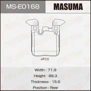 ������� ��������� �������� BMW 1-Series Masuma MS-E0168 MSE0168 ����