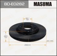 ���� ��������� 2�� Nissan Terrano Masuma BD-E0282 BDE0282 ����