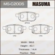 ������� ��������� �������� Suzuki Swift SX4 Masuma MS-C2005 MSC2005 ����