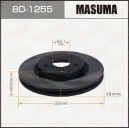���� ��������� 2�� Lexus ES300H UX200 UX250H Masuma BD-1255 BD1255 ����