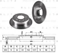 ���� ��������� Hyundai ELantra Sedan Sonata VI Blitz BS0350 BS0350 ����