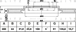 ���� ��������� Mercedes-BENZ Citan Combi LT Mixto Blitz BS0460 BS0460 ����