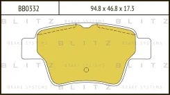 ������� ��������� �������� Citroen C4 Coupe I Blitz BB0332 BB0332 ����