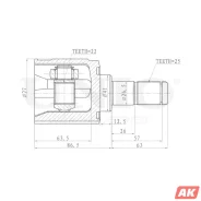 ���� ���������� UNIO CVJ-30068 CVJ30068 ����