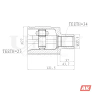���� ���������� UNIO CVJ-30194 CVJ30194 ����