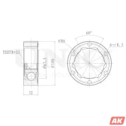 ���� �������� UNIO CVJ-20270 CVJ20270 ����