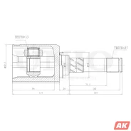 ���� ���������� UNIO CVJ-30034 CVJ30034 ����