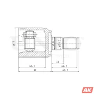 ���� ���������� UNIO CVJ-30151 CVJ30151 ����