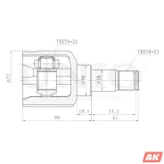 ���� ���������� UNIO CVJ-30026 CVJ30026 ����
