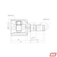 ���� ���������� UNIO CVJ-30038 CVJ30038 ����