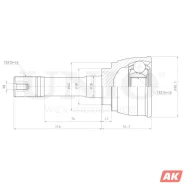 ���� �������� UNIO CVJ-20297 CVJ20297 ����