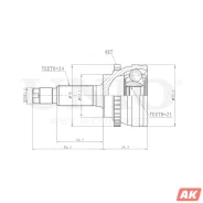 ���� �������� UNIO CVJ-20316 CVJ20316 ����