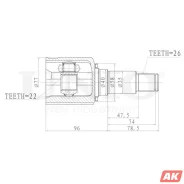 ���� ���������� UNIO CVJ-30067 CVJ30067 ����