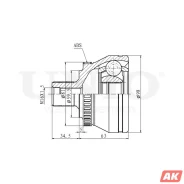 ���� �������� UNIO CVJ-20272 CVJ20272 ����