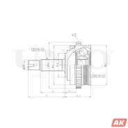 ���� �������� UNIO CVJ-20089 CVJ20089 ����