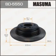 ���� ��������� 2�� Honda Accord 2�� Masuma BD-5550 BD5550 ����