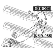 ������ ������� Nissan Caravan VE24 1993.05-2001.04 NSB-055 Febest NSB-055 NSB055 ����
