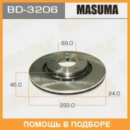 ���� ��������� Masuma / BD3206 ���� �� 2 �� BD3206 ����