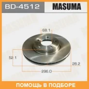 ���� ��������� Masuma / BD4512 ���� �� 2 �� BD4512 ����