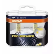 �������� ���� H4 12V 60/55W P43t FOG Breaker +60% ������ �����, 2600� 2��. (1�-�) Osram 62193Fbrhcb 62193FBRHCB ����