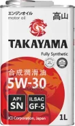 ���� Ilsac GF-5, API SN 1� (12��/��) Takayama Takayama 5W30 605042 ����