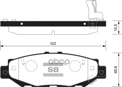 ������� ��������� ��������, ������ Sangsin Brake SP1432 SP1432 ����