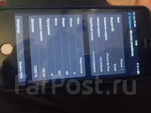 Apple iPhone 6s Plus. �/�, 64 �� ����